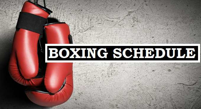 Boxing PPV Matches 2017