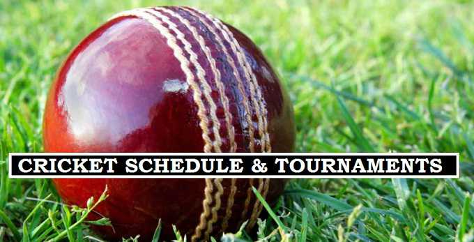 2017-18 cricket fixtures