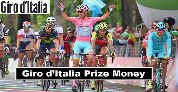 Giro d’Italia 2018 Winners Prize Money Announced
