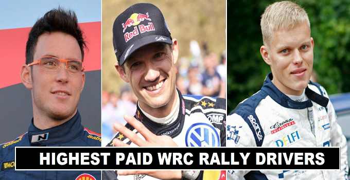 Highest Paid WRC Rally Drivers 2017 Revealed