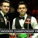 World Snooker Championship 2018 Prize Fund